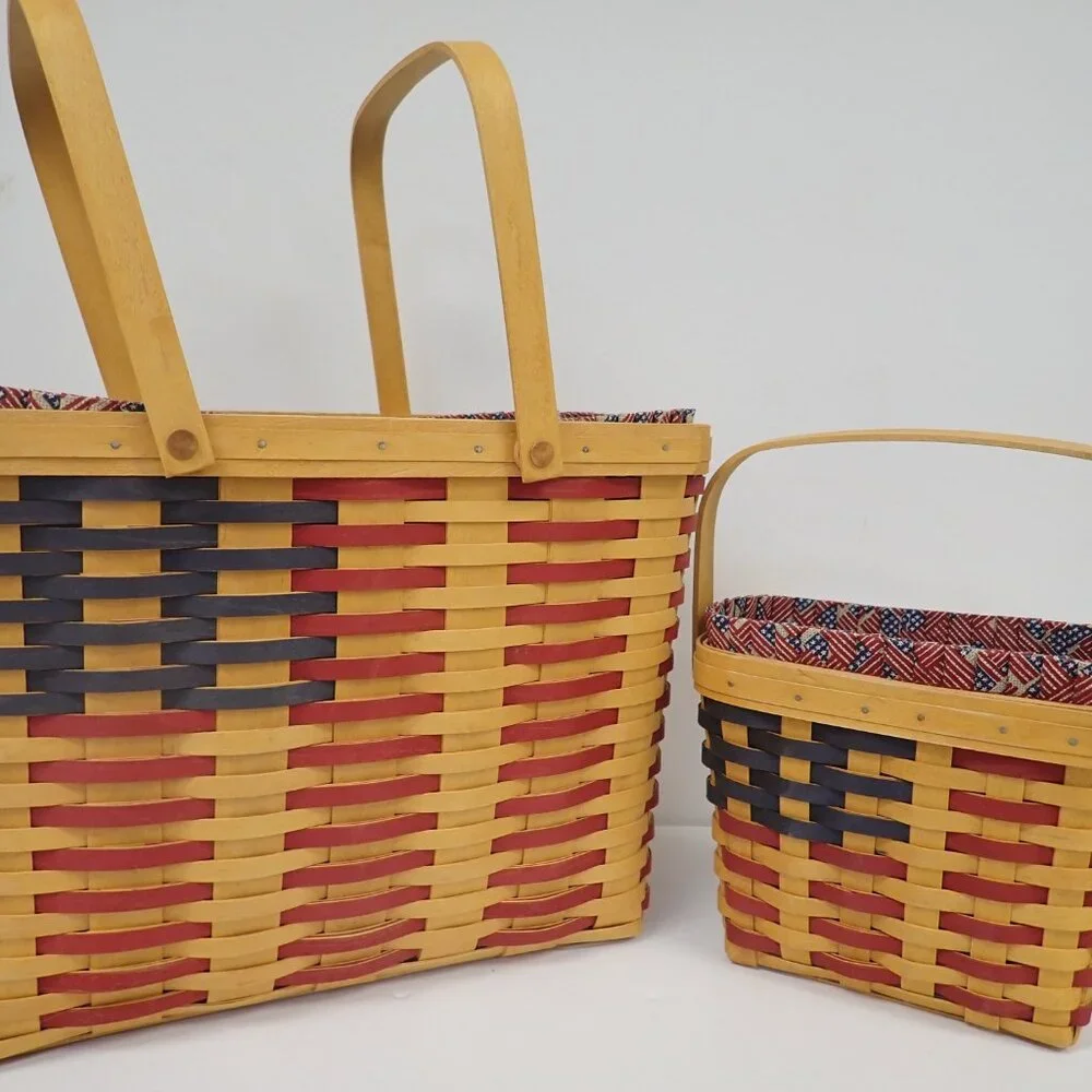 Vintage Longaberger Collectors Club 25th Anniversary Baskets
